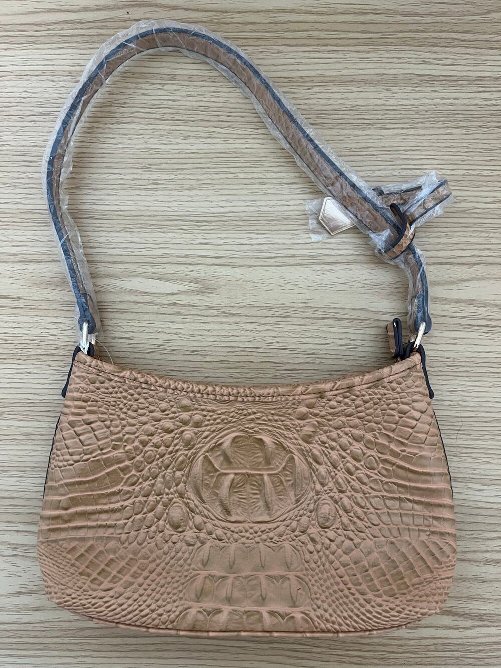 MKF Collection by Mia K. Farrow Croc Embossed Shoulder Bag NWT
